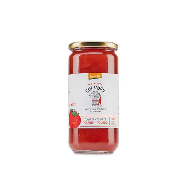 Tomate entero pelado 660g ECO