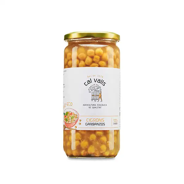 Garbanzos cocidos 450g ECO