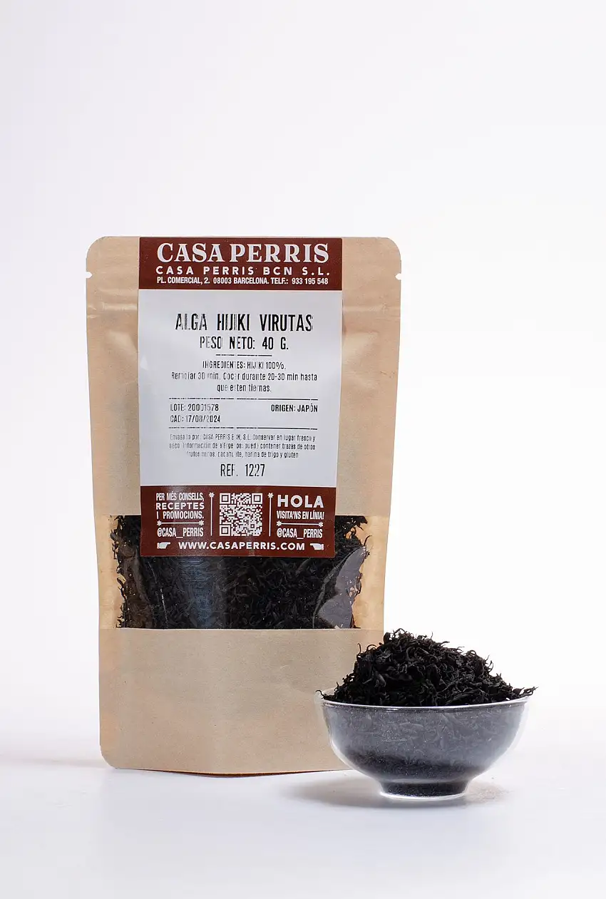 Alga Hijiki en virutas 40g