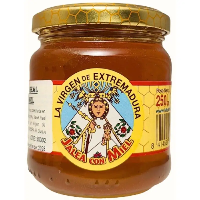 Miel Natural Con Jalea Real Virgen de Extremadura 250Grs - Ahorrocash