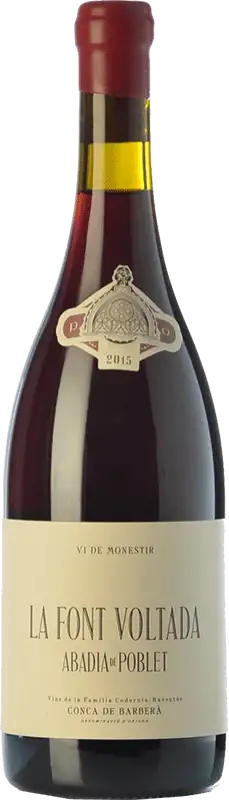 Abadia de Poblet La Font Voltada Trepat Conca de Barberà Crianza 75 cl.
