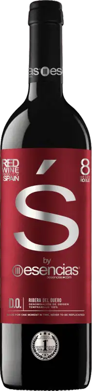 Esencias «S8» 8 Meses Tempranillo Ribera del Duero Crianza 75 cl.