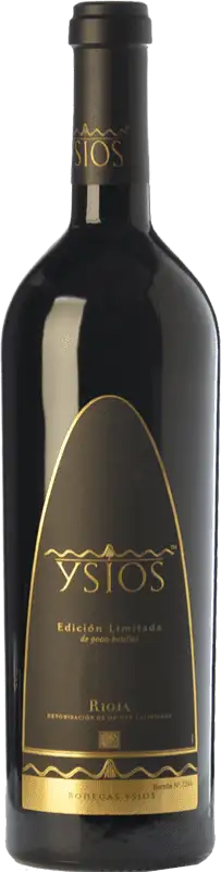 Ysios Tempranillo Rioja Edición Limitada Crianza 75 cl.