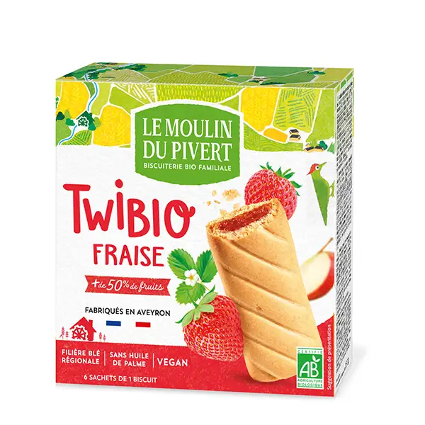 Twibio con fresa 150g ECO