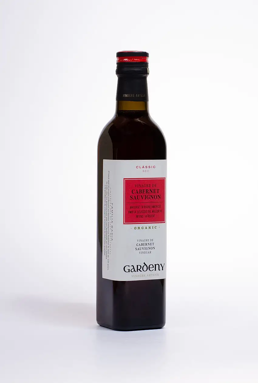 Vinagre de Cabernet Sauvignon Organic Gardeny 500 ml