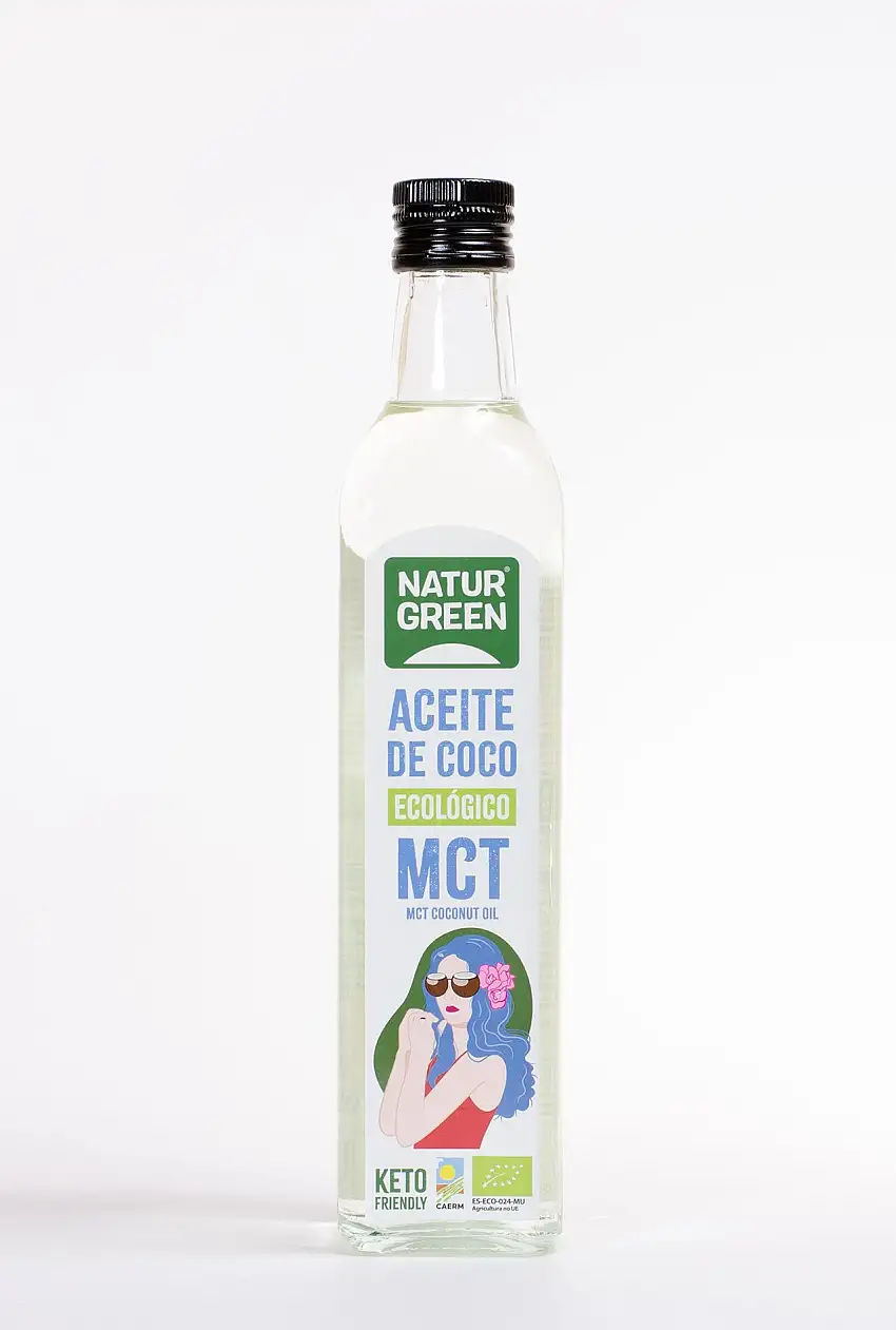Aceite de coco MTC Keto NaturGreen 500 ml