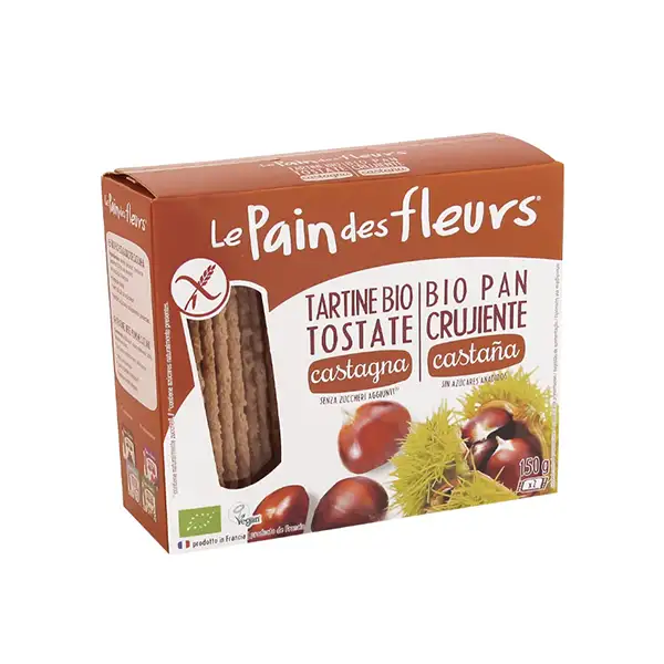 Tostadas con castañas 150g ECO