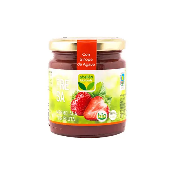 Mermelada fresa con sirope de Agave ECO