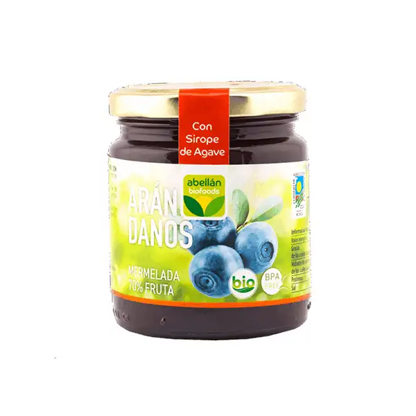 Mermelada arándanos c/agave 280g ECO