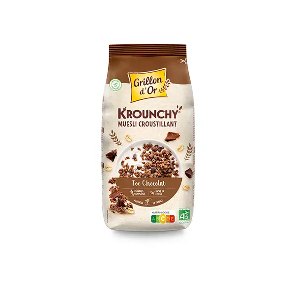 Muesli de chocolate Crunchy 500g ECO
