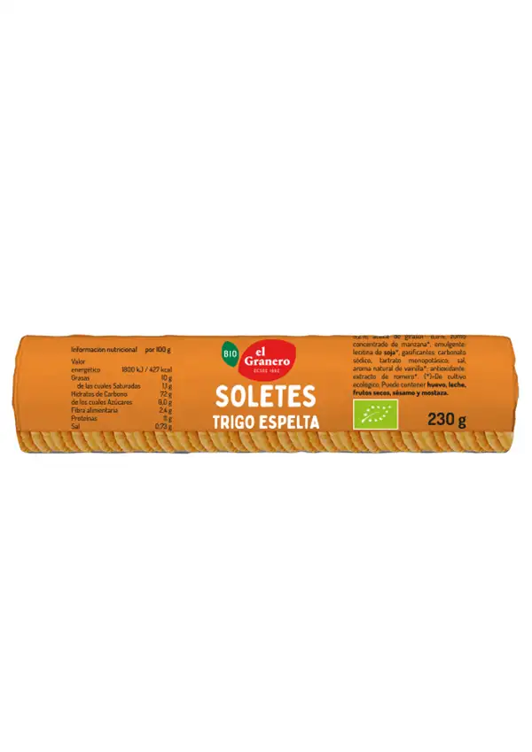 Galletas de espelta 230g ECO
