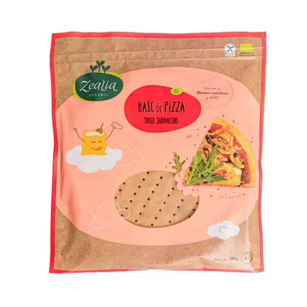 Base de pizza sin gluten 370g ECO