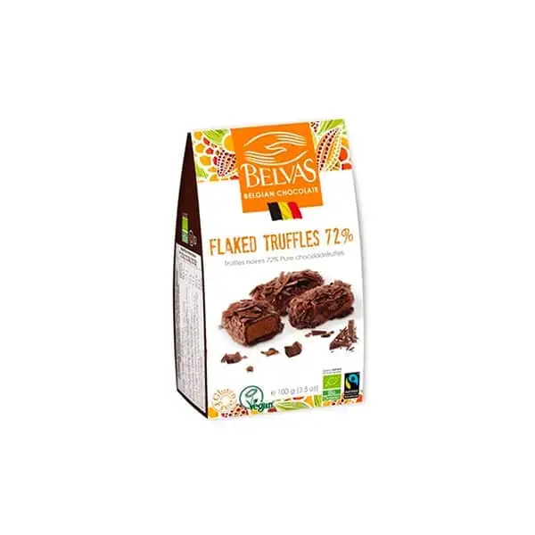 Trufas con chips chocolate Negro ECO