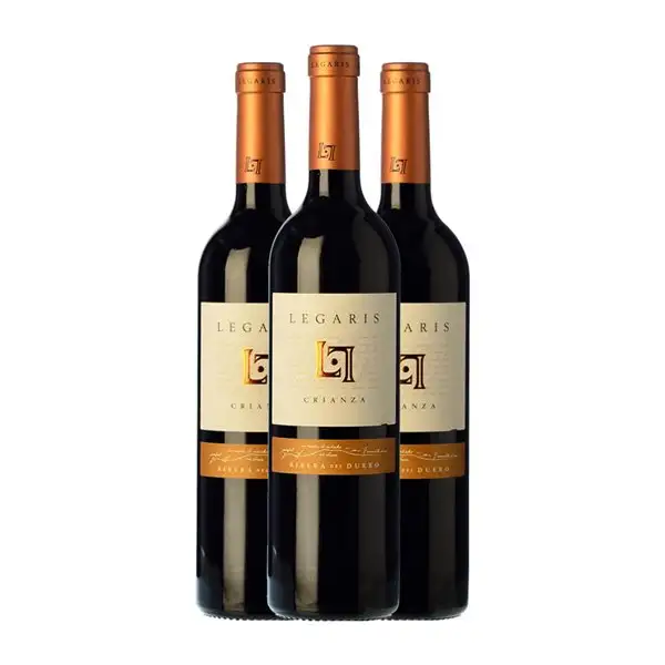 Legaris Ribera del Duero Crianza 75 cl Vino Tinto (Caja de 3 unidades)