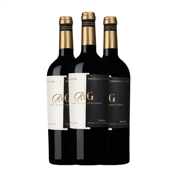 Rolland & Galarreta Tempranillo Rioja Crianza 75 cl Vino Tinto (Caja de 3 unidades)