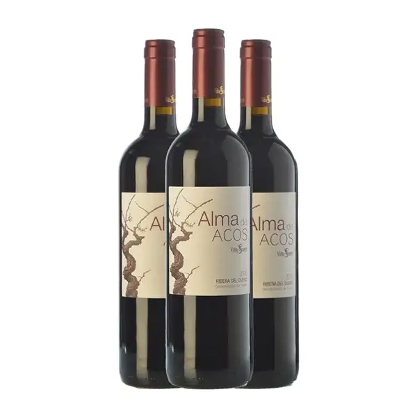 Viña Sastre Alma de Acos Tempranillo Ribera del Duero Crianza 75 cl Vino Tinto (Caja de 3 unidades)
