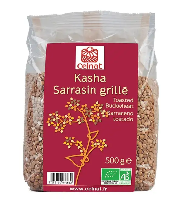 Kasha Sarraceno Tostado Celnat 500g | ecológico