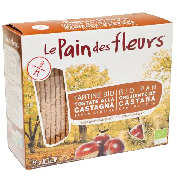 Crackers Castañas* (PAN DE FLORES), 150g