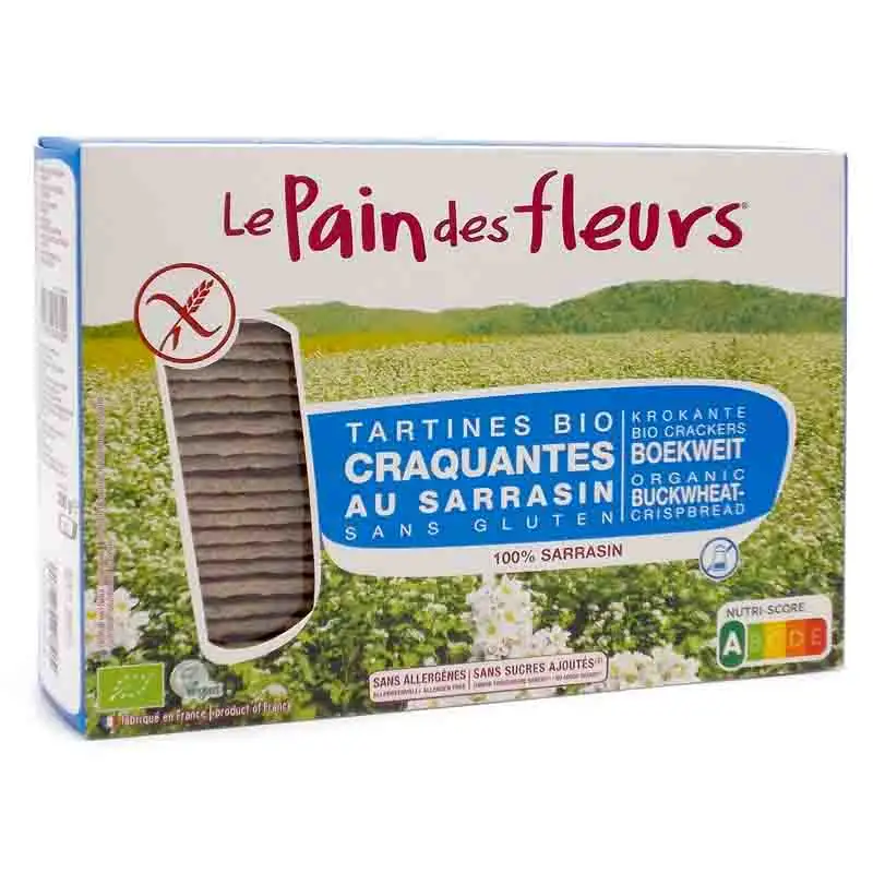 Tostadas de sarraceno sin sal Le Pain des Fleurs formato ahorro 300g | ecológico