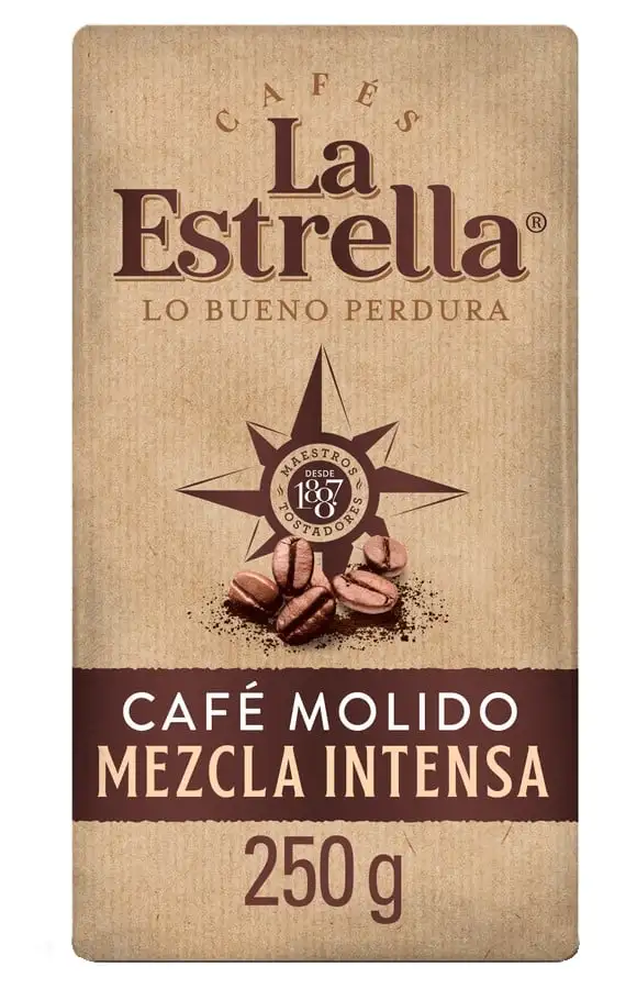 Café molido La Estrella mezcla 250g