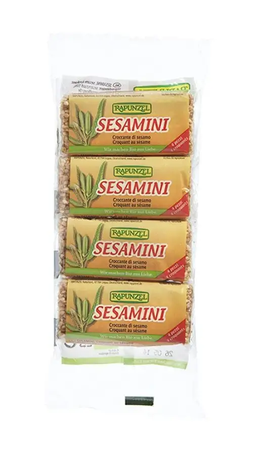 Barrita sesamini Rapunzel 4x27g | ecológico