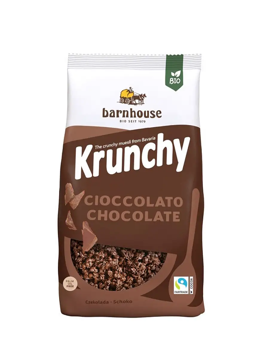 Muesli Krunchy chocolate Barnhouse 375g | ecológico