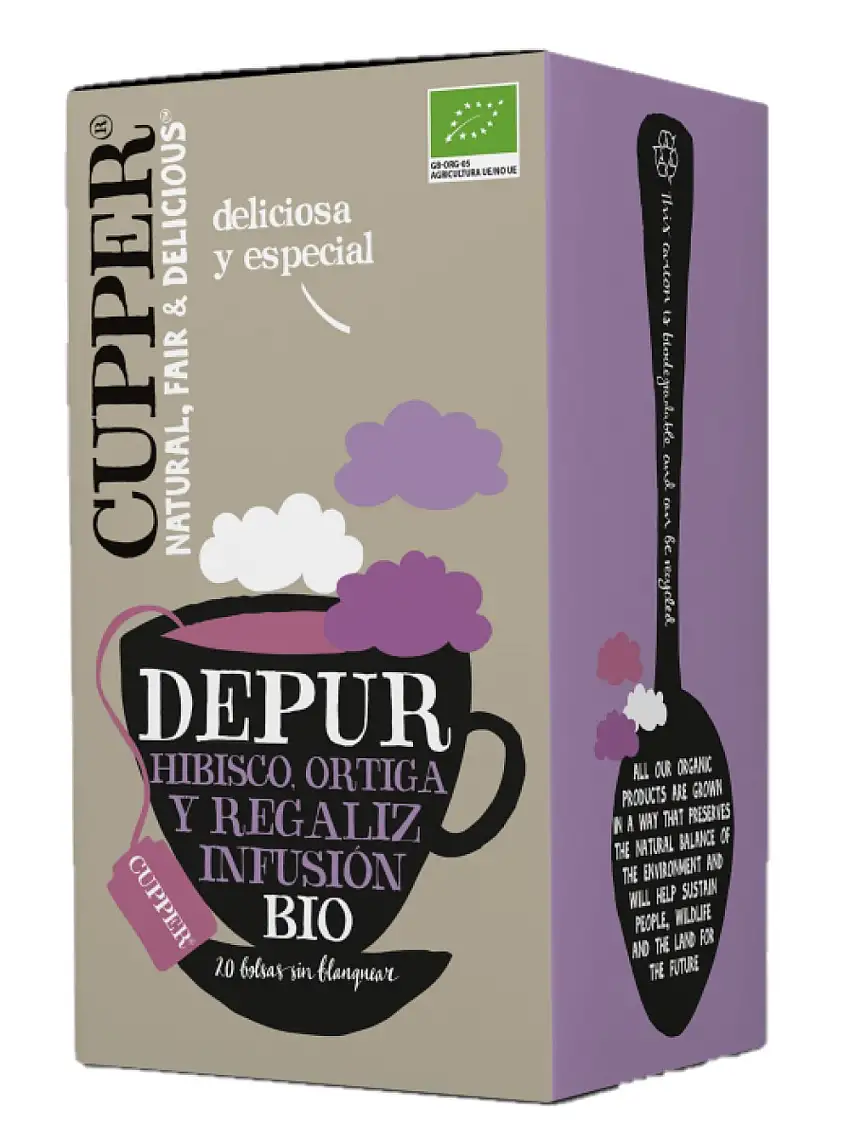 Infusión depur Cupper 20 bolsas | ecológico