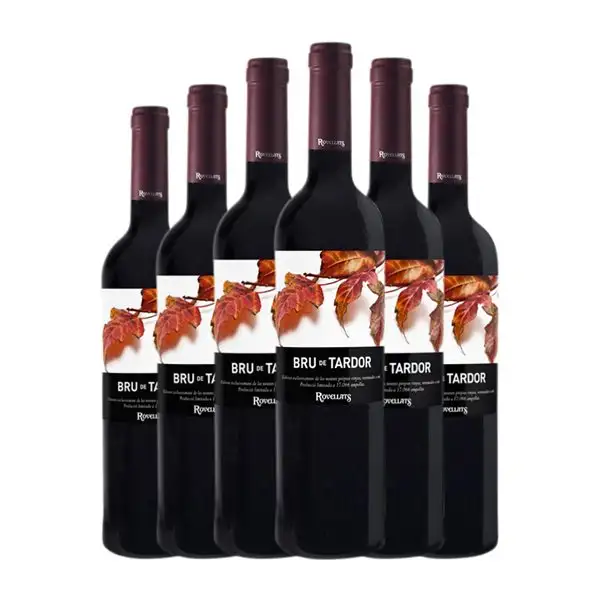 Rovellats Bru de Tardor Penedès Crianza 75 cl Vino Tinto (Caja de 6 unidades)