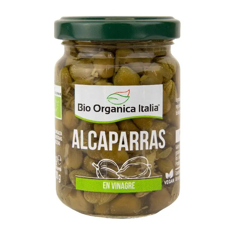 BIO ORGANICA - ALCAPARRAS EN VINAGRE 140g BIO