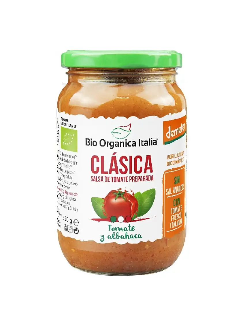 Salsa de tomate clásica Bio Organca Italia Demeter 350ml | ecológico