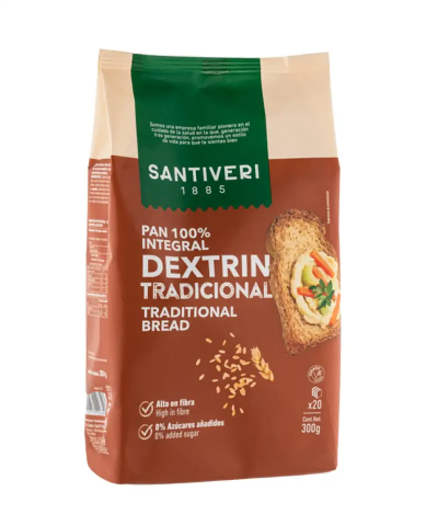 Pan dextrin tradicional Santiveri 300g