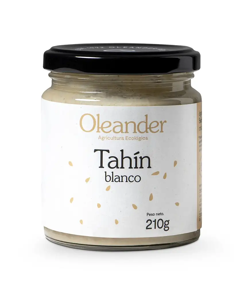 Tahín blanco sin sal Oleander 210g | ecológico