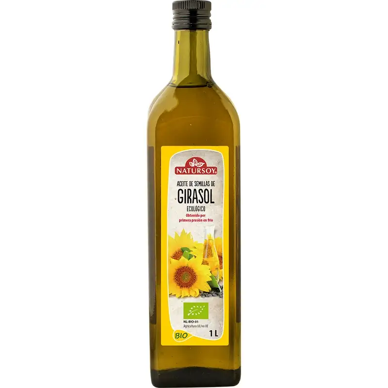 Aceite de girasol 1L Natursoy | ecológico