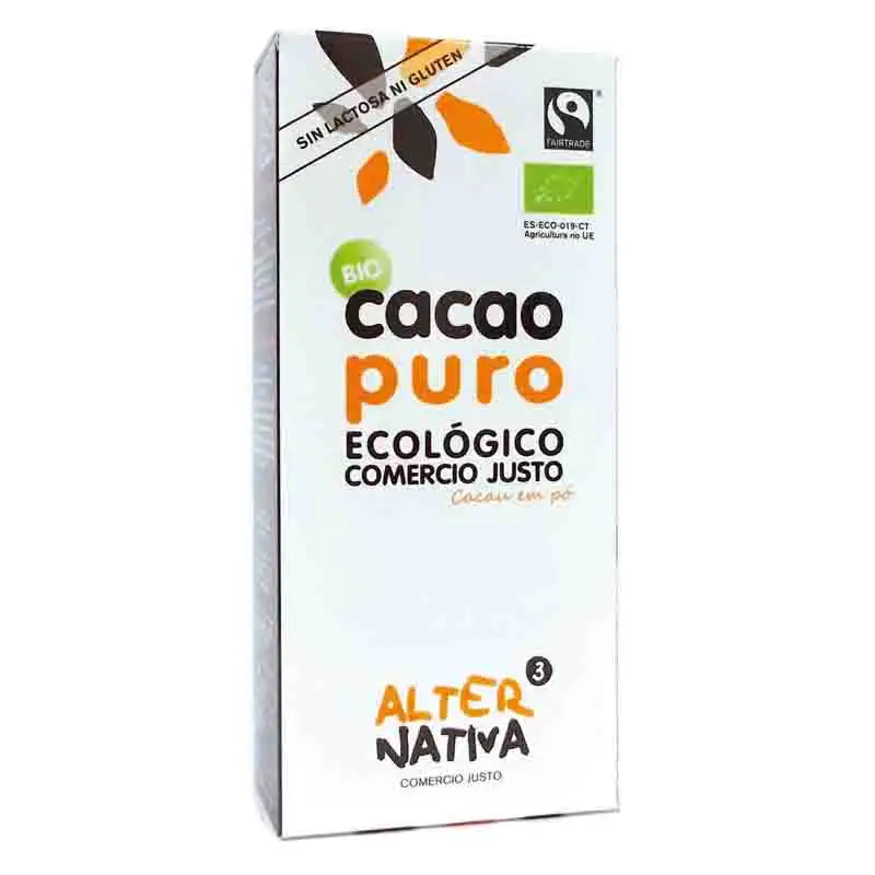 Cacao puro desgrasado 20-22% mg 150g BIO Alternativa3