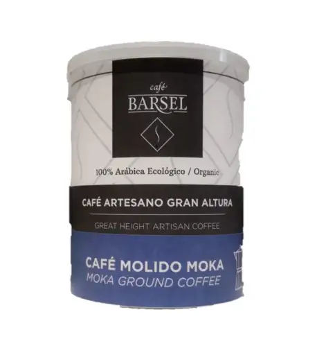 Café Molido Moka Barsel 250g | 100% Arábica y Ecológico