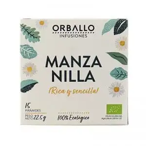 Manzanilla 12 pirámides Orballo | ecológico