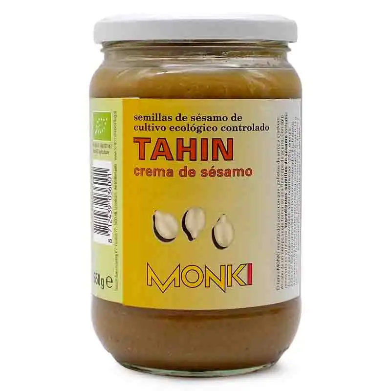 MONKI - TAHIN SIN SAL 650g BIO