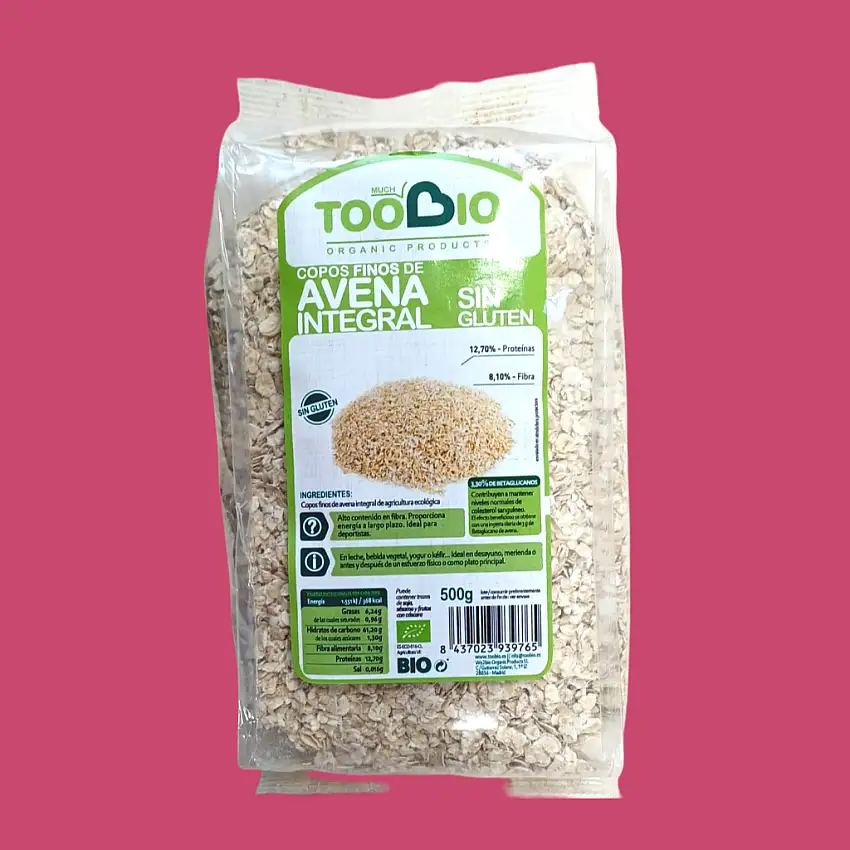 COPOS FINOS DE AVENA INTEGRAL ECO