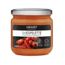 Salsa de tomate fresco y pimiento de Espelette, tarro de 40 cl