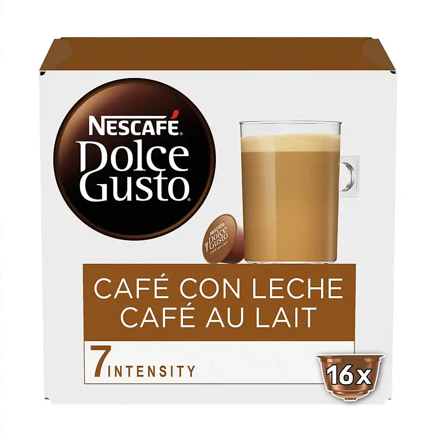 Café con leche Nescafé Dolce Gusto 16 cápsulas