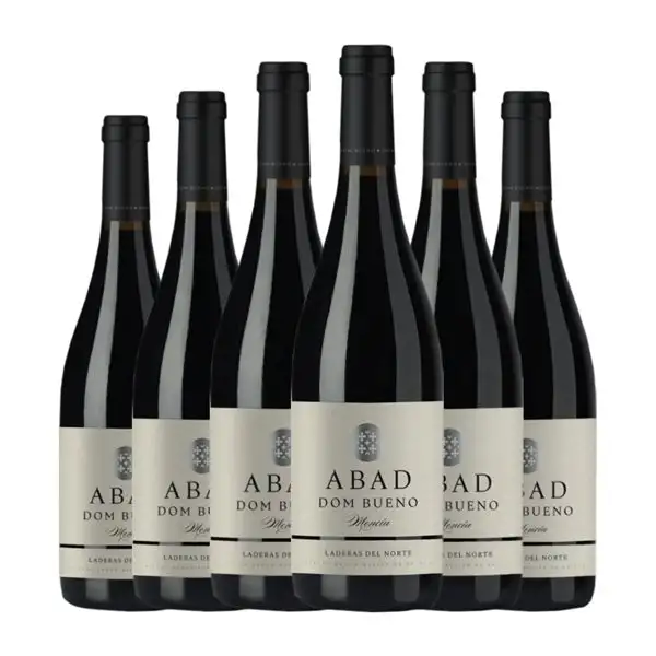 Abad Dom Bueno Laderas del Norte Mencía Bierzo 75 cl Vino Tinto (Caja de 6 unidades)