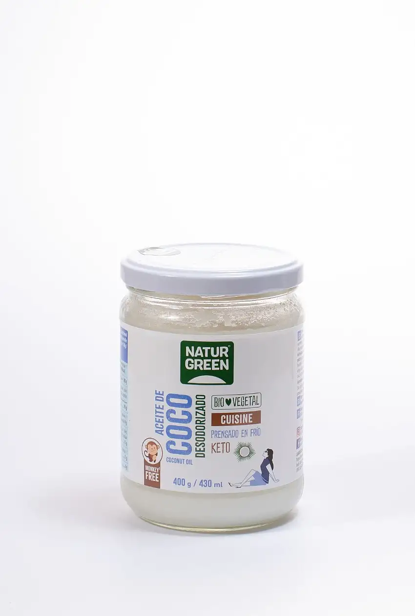 Aceite de coco Virgen Extra Bio 400 g (430 ml)