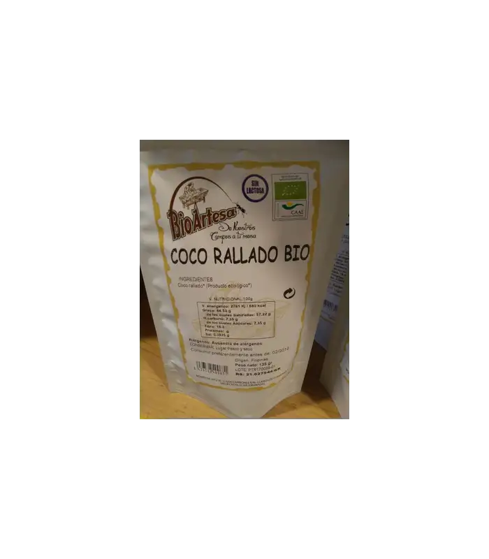 COCO RALLADO 1kg BIOARTESA
