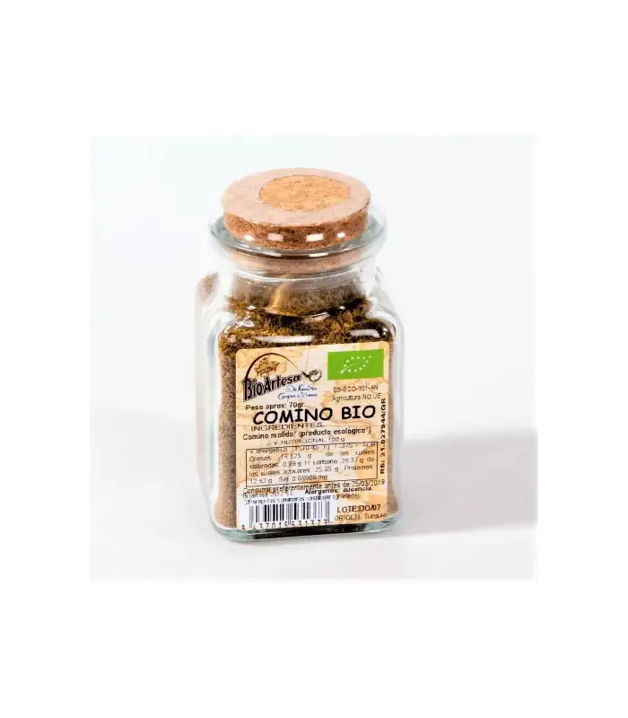COMINO MOLIDO BIO 70g BIOARTESA
