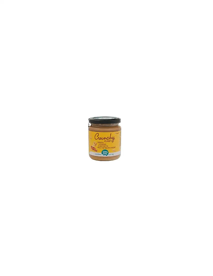 Crema cacahuetes crunchy Terrasana 500 gr