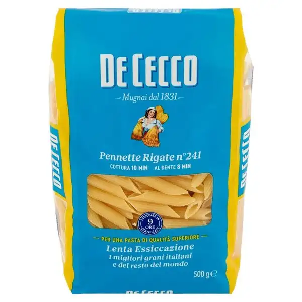 De Cecco Pennette Rigate Nº 141 500g