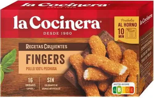 Fingers de pollo La Cocinera 320g