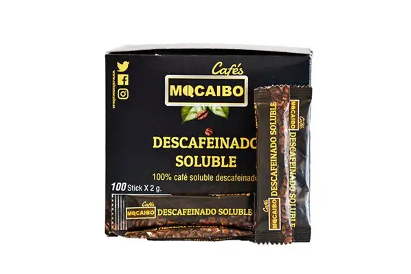 Café descafeinado soluble (100 sobres)