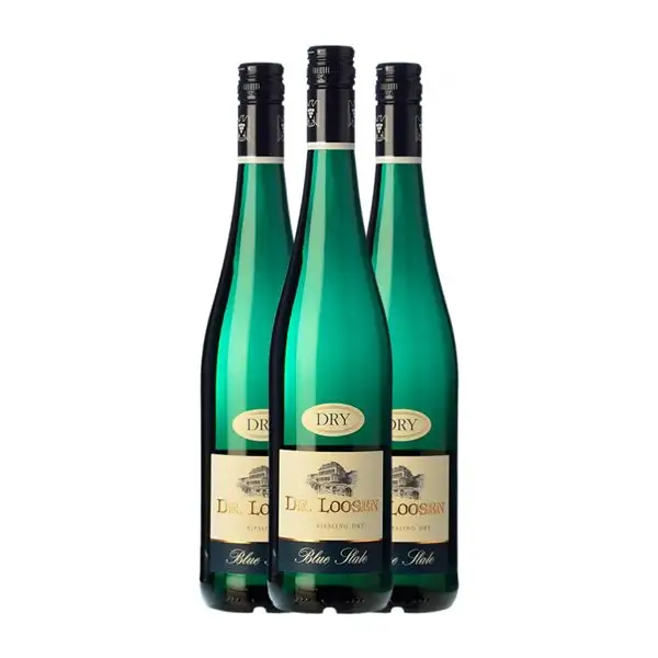 Dr. Loosen Blue Slate Riesling Dry — Seco Mosel 75 cl Vino Blanco (Caja de 3 unidades)