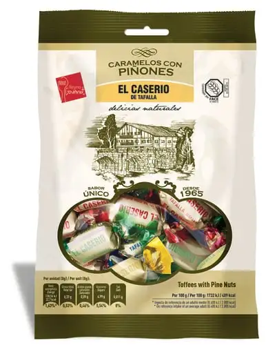 Caramelos El Caserío 145g con piñones